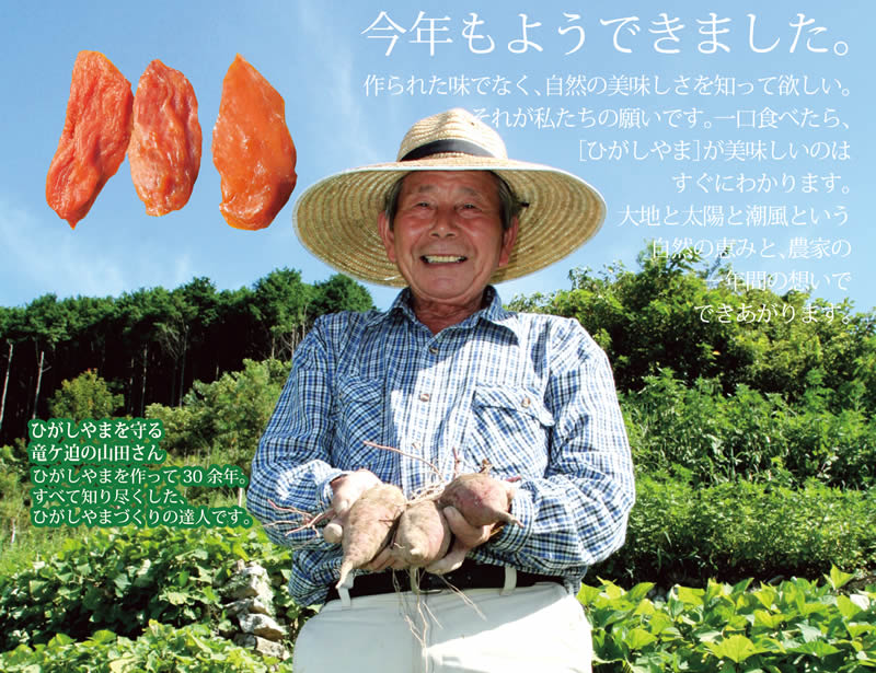 芋と水だけ 「ひがしやま」